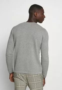 Only & Sons ONSPANTER LIFE CREW - Pullover - Medium Grey Melange -Only & Sons Soldes Boutique 5a7e632f17464c5eb07ee430c777843d