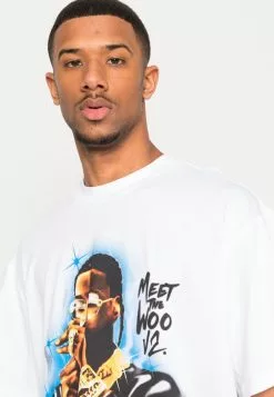 Only & Sons ONSPOPSMOKE TEE UNISEX - T-shirt Imprimé - White -Only & Sons Soldes Boutique 5b01ec8768a945c395a235c9c0e86f28