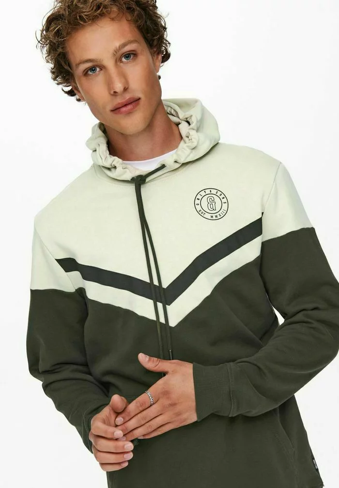 Only & Sons SWEAT HOODIE - Sweat à Capuche - Peat 4 Only & Sons SWEAT HOODIE - Sweat à Capuche - Peat – Image 4