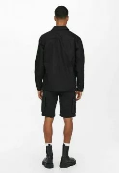 Only & Sons EINFARBIGES CARGO- - Chemise - Black -Only & Sons Soldes Boutique 5b4bb2ec9b024d94afb63bb92dc79d60