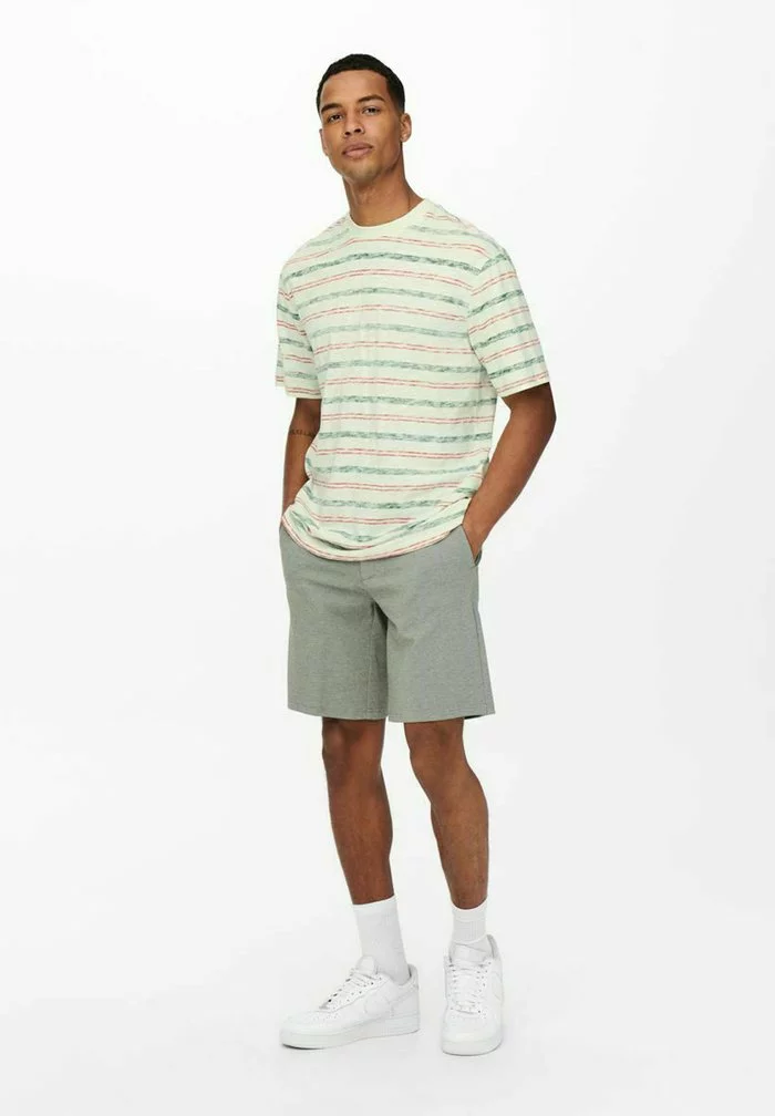 Only & Sons RELAXED FIT - T-shirt Imprimé - Dark Green 2 Only & Sons RELAXED FIT - T-shirt Imprimé - Dark Green – Image 2