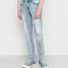 Only & Sons ONSLOOM LIFE SLIM DAMAGEMA - Jean Slim - Blue Denim