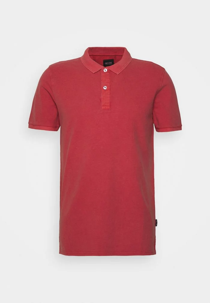 Only & Sons ONSTRAVIS - Polo - Rococco Red 1 Only & Sons ONSTRAVIS - Polo - Rococco Red