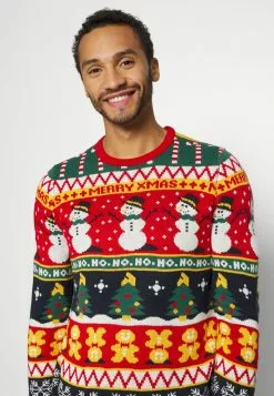 Only & Sons ONSX-MAS MULTI JAQUARD - Pullover - Pompeian Red -Only & Sons Soldes Boutique 5c6e2a210a924aac83518c4bfa240df6