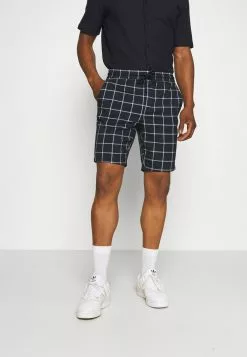 Only & Sons ONSLINUS CHECK - Short - Dress Blues