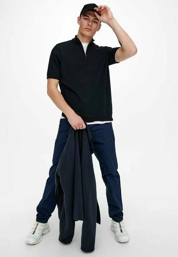 Only & Sons T-shirt Imprimé - Dark Navy 5 Only & Sons T-shirt Imprimé - Dark Navy – Image 5