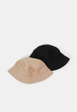 Only & Sons ONSTRISTIAN BUCKET HAT 2 PACK - Chapeau - Black/beige