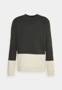 Only & Sons ONSOTIS LIFE CREWNECK - Sweatshirt - Peat -Only & Sons Soldes Boutique 5d5ec99eba8b41ec9abc59c9cbc76d90