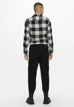 Only & Sons Pantalon Cargo - Black -Only & Sons Soldes Boutique 5db20ced071847a5a1a8f999d7a13c91