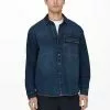 Only & Sons Veste En Jean - Blue Denim