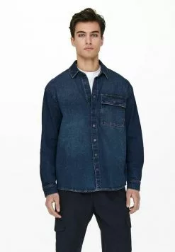 Only & Sons Veste En Jean - Blue Denim