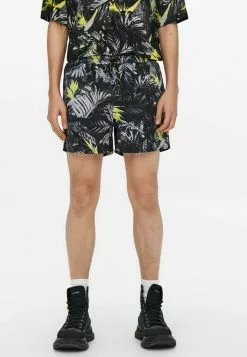 Only & Sons GEMUSTERTE - Short De Bain - Black
