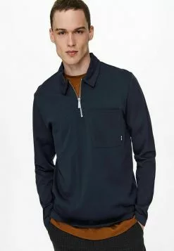 Only & Sons Polo - Dark Navy -Only & Sons Soldes Boutique 5e89ad4ad9a54452b21e84496951148b