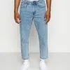 Only & Sons ONSAVI BEAM LIFE CROP - Jean Boyfriend - Blue Denim