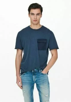 Only & Sons T-shirt Imprimé - Moonlit Ocean