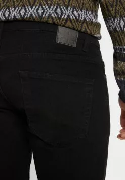 Only & Sons ONSLOOM BLACK - Jean Slim - Black Denim -Only & Sons Soldes Boutique 5f58682b6e724588a5d45baf12dbc21c