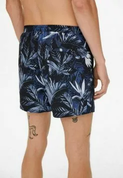 Only & Sons GEMUSTERTE - Short De Bain - Dark Navy -Only & Sons Soldes Boutique 608b6dd870a14d05b586c4439ecc0dc2