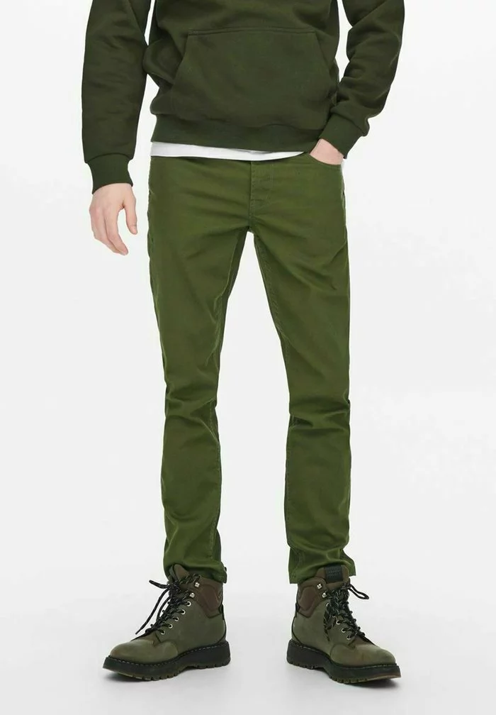 Only & Sons ONSLOOM - Jean Slim - Olive Night 1 Only & Sons ONSLOOM - Jean Slim - Olive Night