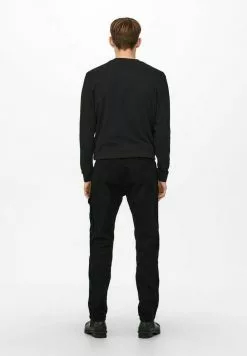 Only & Sons Pantalon Cargo - Black 9 Only & Sons Pantalon Cargo - Black -Only & Sons Soldes Boutique 613729d108db47359a5d8d9e64d7d6e8