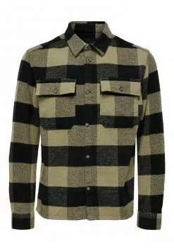 Only & Sons ONSSCOTT LIFE CHECK - Chemise - Chinchilla