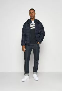 Only & Sons ONSPAUL QUILTED HOOD JACKET - Veste Mi-saison - Dark Navy -Only & Sons Soldes Boutique 61435d15f02048bc850a2fe24015f545