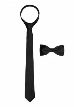 Only & Sons ONSTHEO BOW TIE SET - Noeud Papillon - Black