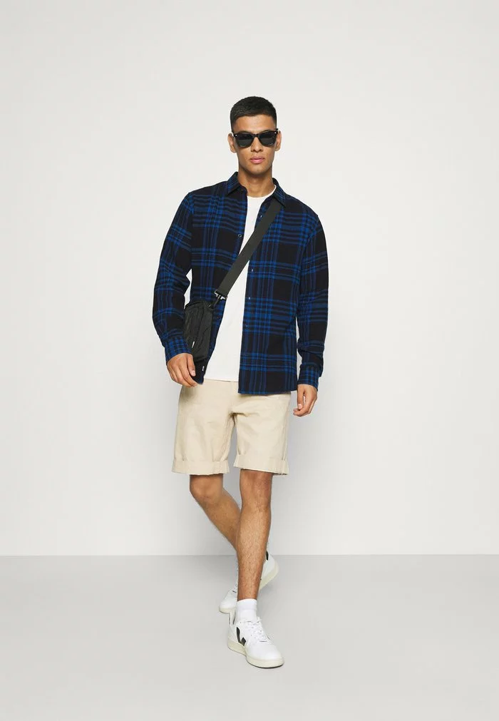 Only & Sons ONSNATE LIFE CHECK SHIRT - Chemise - Dark Navy 2 Only & Sons ONSNATE LIFE CHECK SHIRT - Chemise - Dark Navy – Image 2
