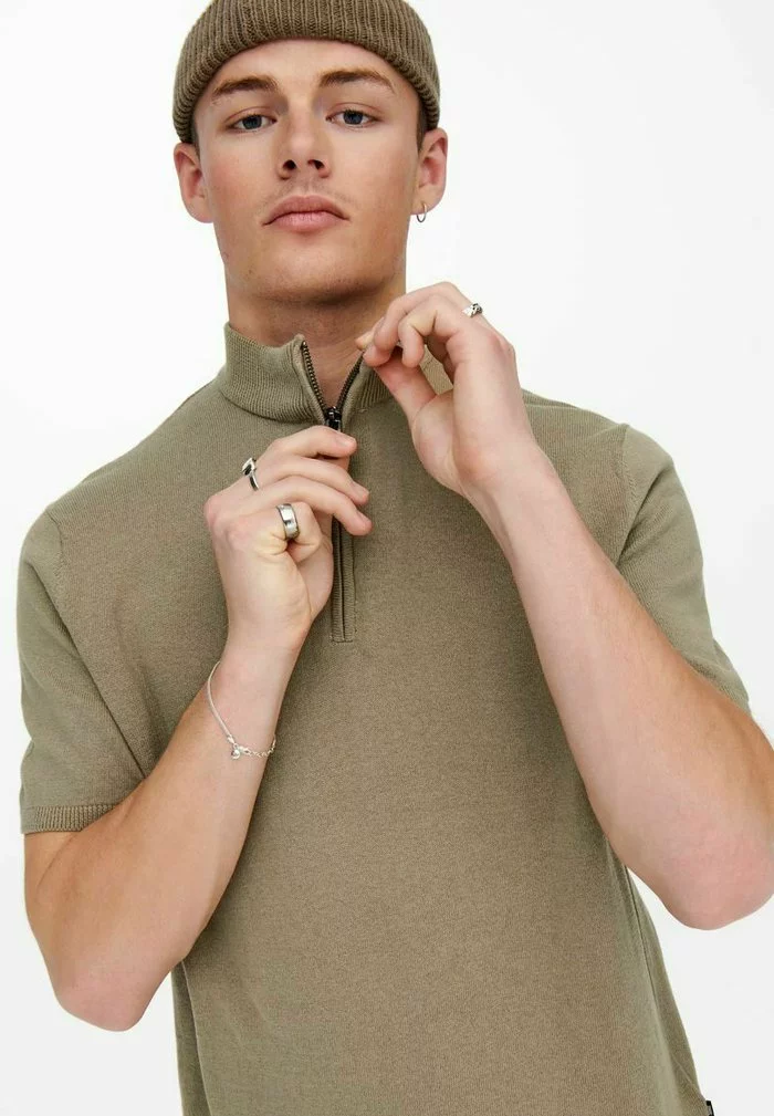 Only & Sons T-shirt Imprimé - Chinchilla 5 Only & Sons T-shirt Imprimé - Chinchilla – Image 5