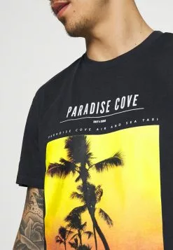 Only & Sons ONSPASMAL LIFE TEE - T-shirt Imprimé - Dark Navy -Only & Sons Soldes Boutique 62eeb2cddb54477f9ff16ba2f8011a42