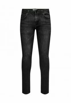 Only & Sons ONSLOOM LIFE - Jean Slim - Black Denim -Only & Sons Soldes Boutique 6444e55dadf749d89832d442bdbbab66