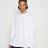 Only & Sons ONSVILMOS LIFE MOCK NECK TEE - T-shirt à Manches Longues - White