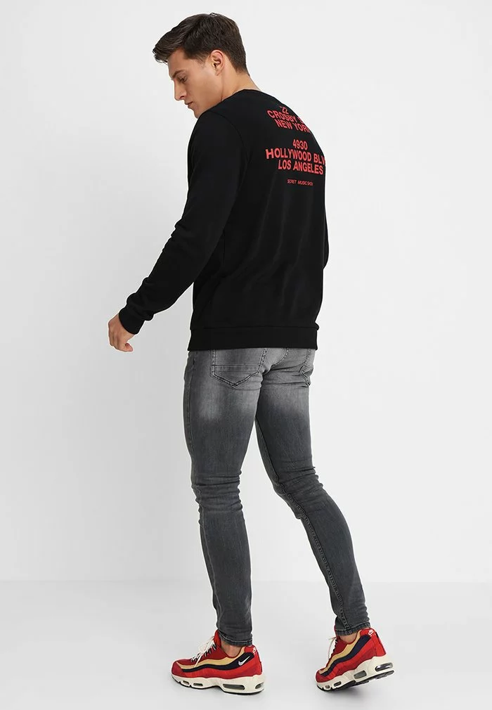 Only & Sons ONSWARP - Jeans Skinny - Grey Denim 3 Only & Sons ONSWARP - Jeans Skinny - Grey Denim – Image 3