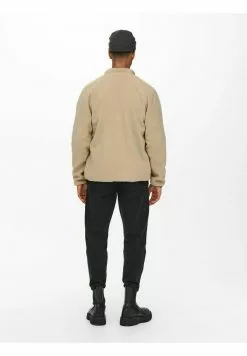 Only & Sons Veste Polaire - Chinchilla -Only & Sons Soldes Boutique 66c8de4929f5452dab466378577c3e85