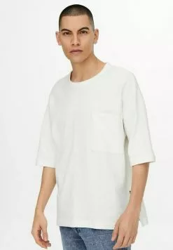 Only & Sons T-shirt Basique - Star White -Only & Sons Soldes Boutique 6731e5a870364045a63a1c788d8dc9c8