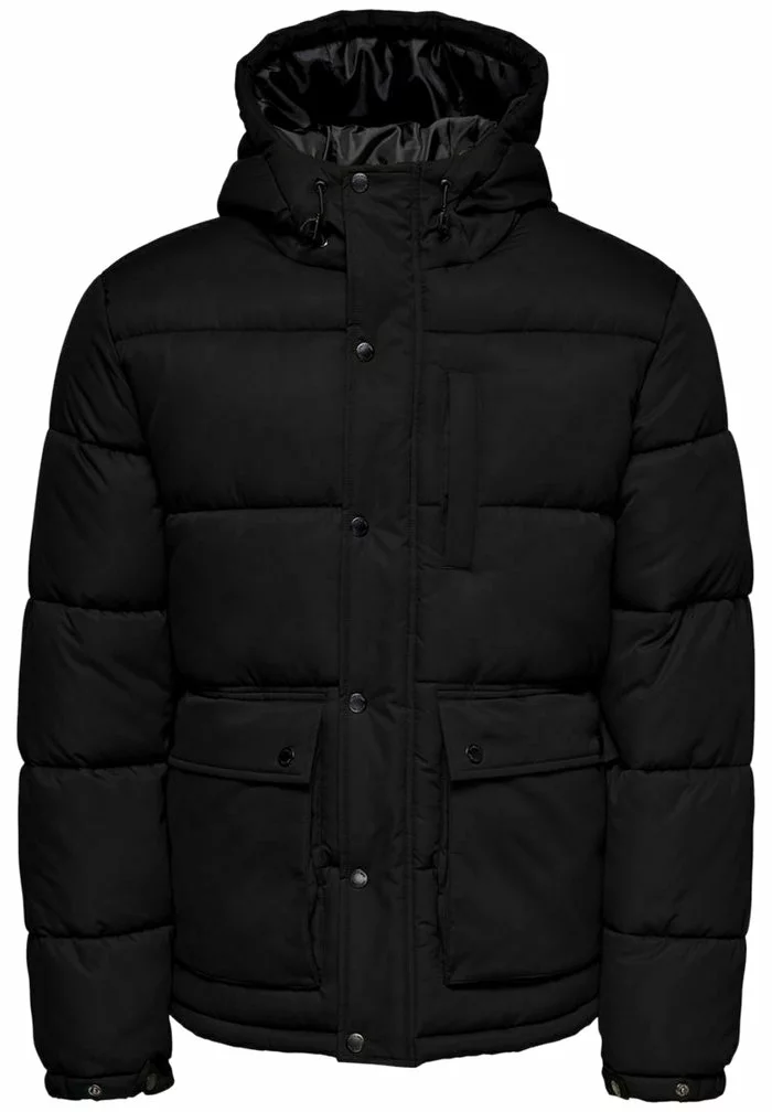 Only & Sons Veste D'hiver - Black 5 Only & Sons Veste D'hiver - Black – Image 5