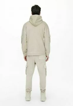 Only & Sons Pantalon Cargo - Silver Lining -Only & Sons Soldes Boutique 674f814254724d868d53f4f35c6a63fa