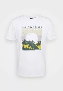 Only & Sons ONSANTHONY LIFE TEE - T-shirt Imprimé - White/san Francisco -Only & Sons Soldes Boutique 680812e9a8b74dd5a78effc3cfd46bb1