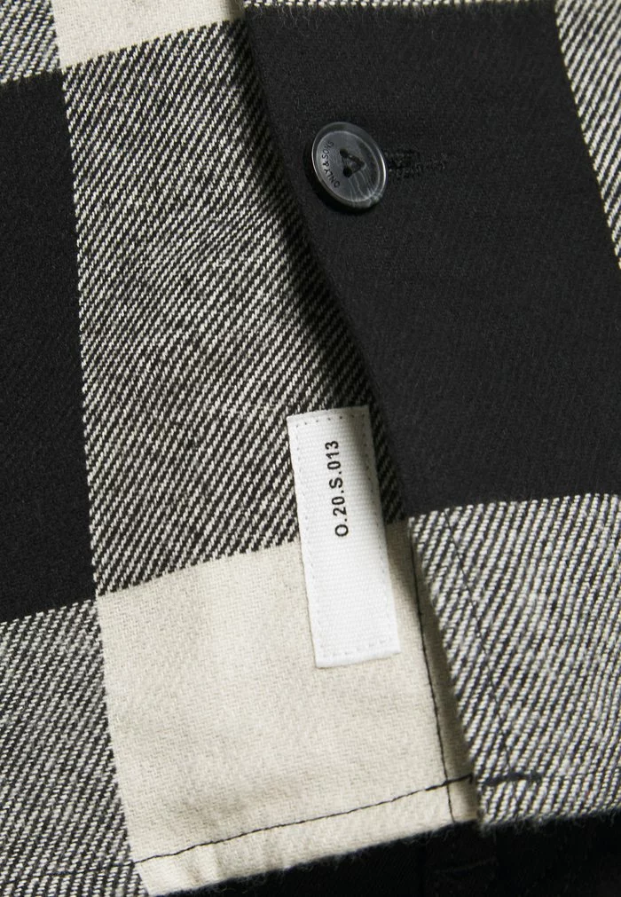 Only & Sons ONSMILO LIFE CHECK OVERSHIRT - Chemise - Black 7 Only & Sons ONSMILO LIFE CHECK OVERSHIRT - Chemise - Black – Image 7