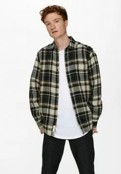 Only & Sons KAROMUSTER - Chemise - Pelican