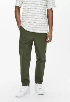 Only & Sons ONSDEW TAPERED - Chino - Olive Night