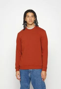 Only & Sons ONSCERES LIFE CREW NECK - Sweatshirt - Burnt Henna