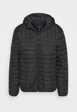 Only & Sons ONSPAUL QUILTED HOOD JACKET - Veste Mi-saison - Black -Only & Sons Soldes Boutique 69a3ee34d512478a844ac9629cd82861