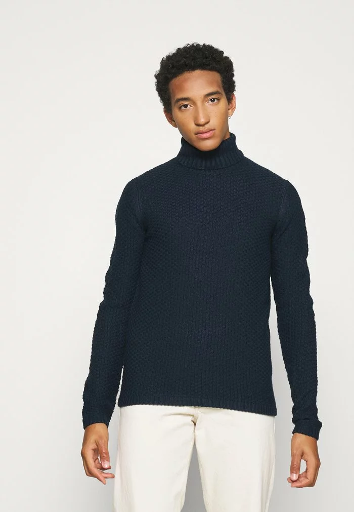 Only & Sons ONSLOCCER - Pullover - Dress Blues 1 Only & Sons ONSLOCCER - Pullover - Dress Blues