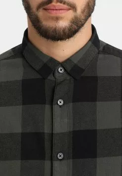 Only & Sons ONSGUDMUND CHECKED - Chemise - Forest Night -Only & Sons Soldes Boutique 69df9ca8251242b0a675e880a32f2b6e
