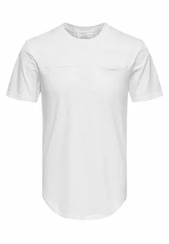 Only & Sons ONSDASH LIFE LONGY - T-shirt Basique - White