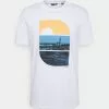 Only & Sons ONSPLAZA LIFE TEE - T-shirt Imprimé - White