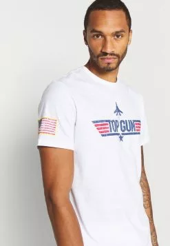 Only & Sons ONSTOPGUN TEE - T-shirt Imprimé - Bright White -Only & Sons Soldes Boutique 6b44ad858f404e8ebbc7e00387de83a8