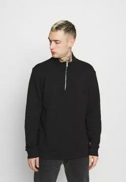 Only & Sons ONSCERES LIFE HALF ZIP - Sweatshirt - Black