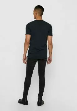 Only & Sons 2 PACK - T-shirt Basique - Black -Only & Sons Soldes Boutique 6c047f08ed014434882b9ece4bcf692d