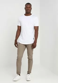 Only & Sons ONSMATT LIFE LONGY TEE 7 PACK - T-shirt Basique - White/black/light Grey Melange